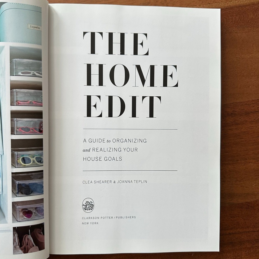 The Home Edit Clea Shearer Joanna Teplin 2019 First Edition Labels Decluttering - Picture 3 of 5